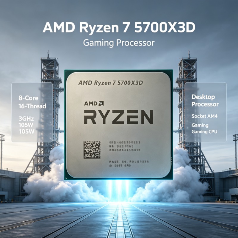 Amd Cpu Ryzen 7 - Processador AMD Ryzen 7 R7 5700X3D