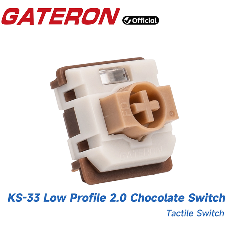Gaming Keyboard No Rgb - Interruptor de Teclado GATERON KS-33 Série