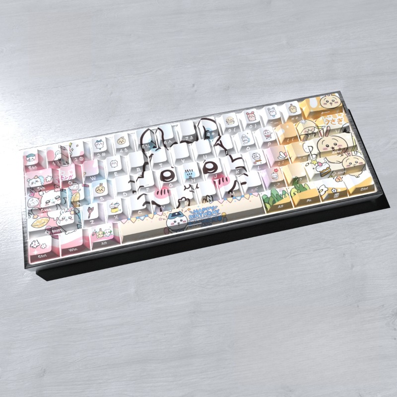 Conjunto de Keycaps Chiikawa 2 - Gaming Keyboard 2026 avaliação e preço