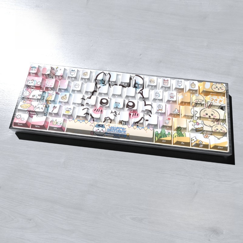 Conjunto de Keycaps Chiikawa 2 - Gaming Keyboard 2026 avaliação e preço