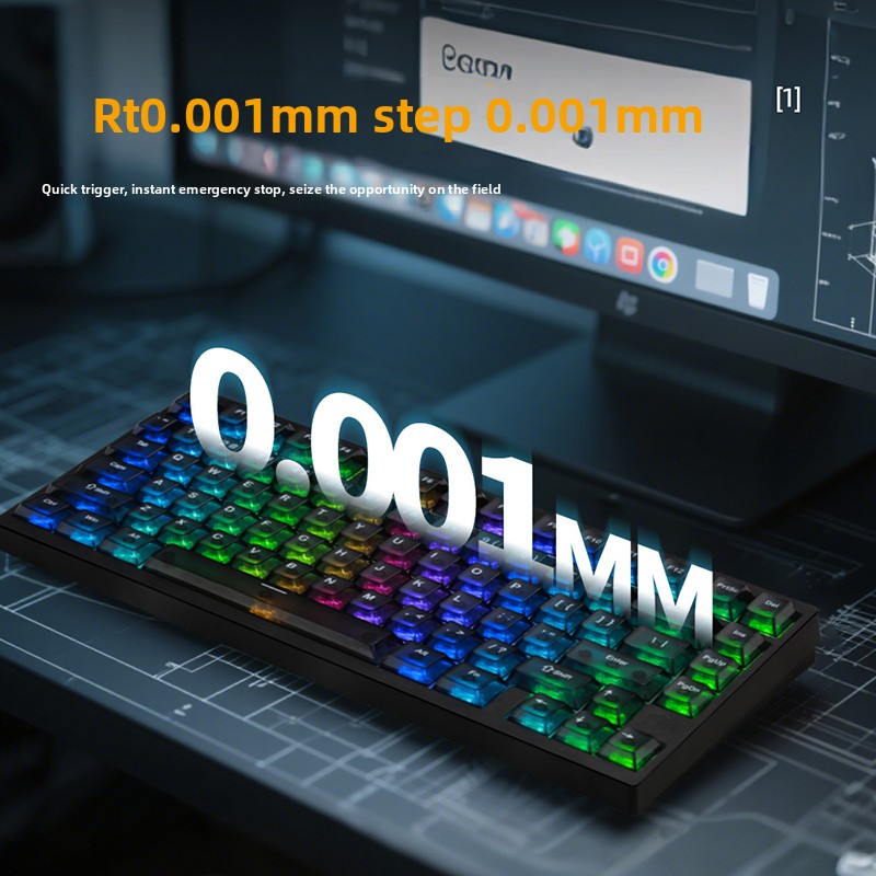 Irok mg75 pro teclado mecânico - Gaming Keyboard Hot Swappable avaliação e preço