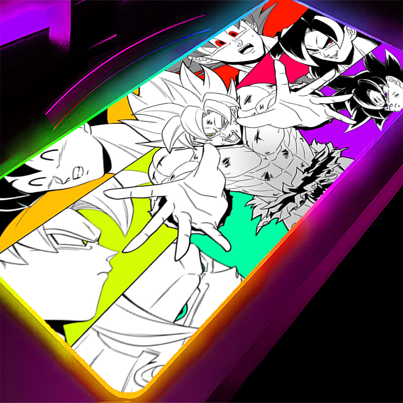 Mouse pad rgb dragon ball, ace - Gaming Keyboard No Rgb avaliação e preço